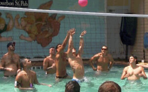 Pool Party with Volleyball