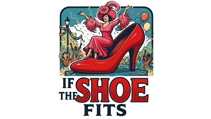 if the shoe fits 16x9 logo