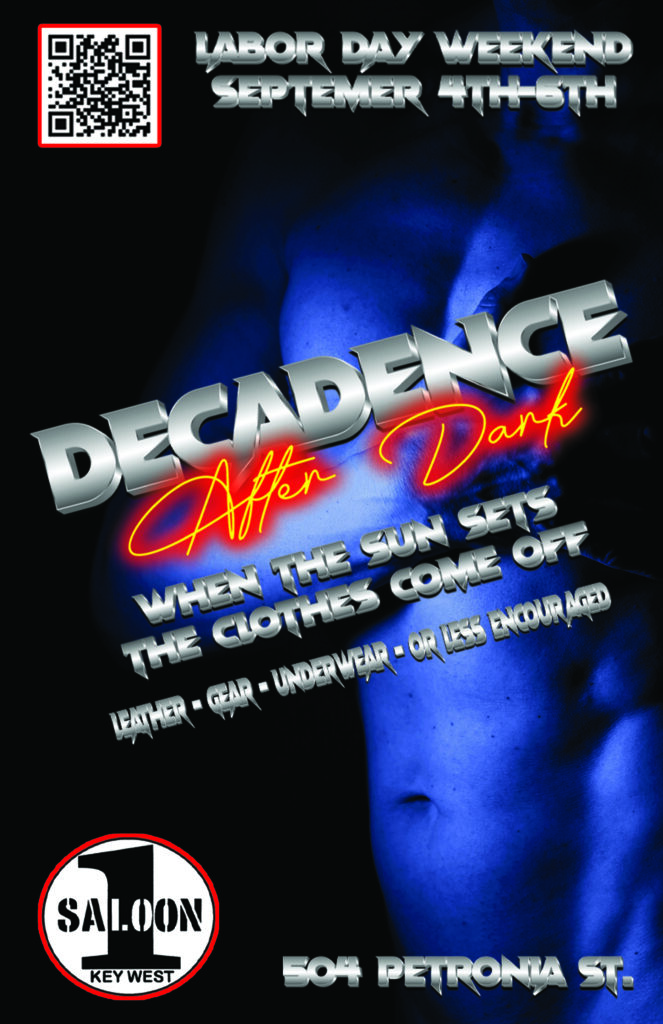 Decadence Afterdark 2026 Labor Day Saloon1 Poster