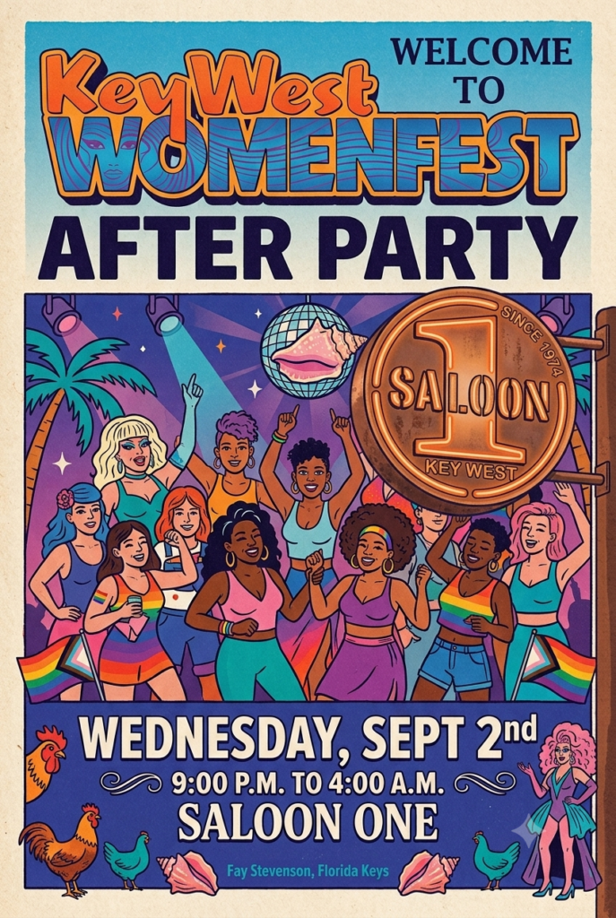Womenfest Afterparty 2026 Poster