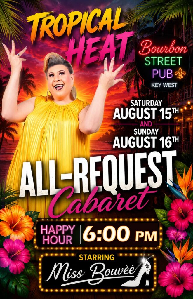 Miss Bouvee Sunday for Tropical Heat Poster